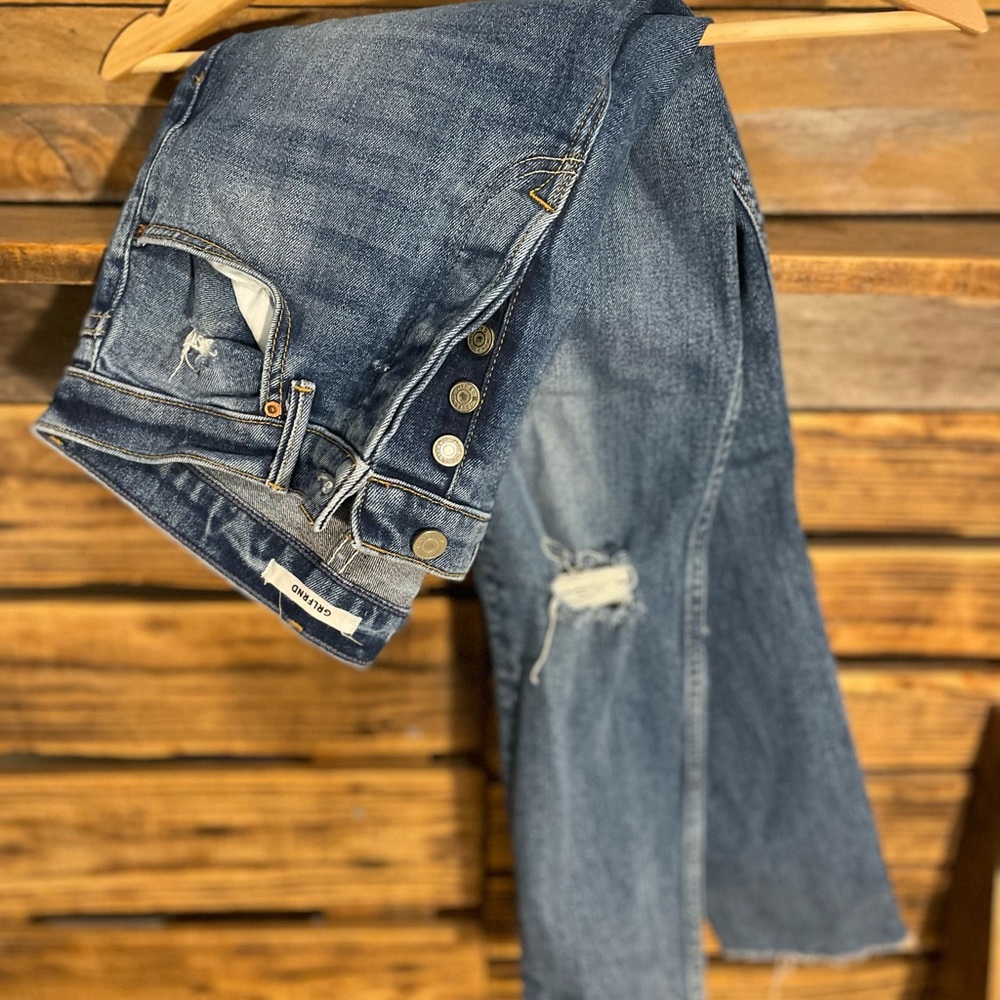 GRLFRND Karolina High Rise Skinny Jeans In Sixpense Size 26